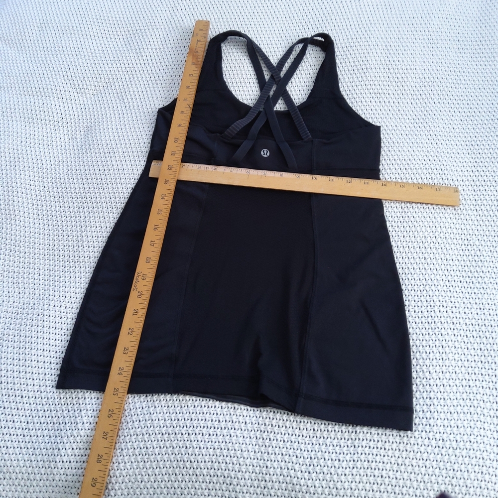 Lululemon Black Athletic Tank Top